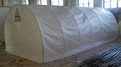 Теплица "Белоснежка" 3х6х2,1 метра, антиморозный чехол